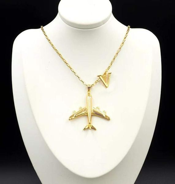 fashion silver gold airplane chain pendant necklace for mens and women party lovers gift jewelry with box6938499
fashion silver gold airplane chain pendant necklace for mens and women party lovers gift jewelry with box6938499