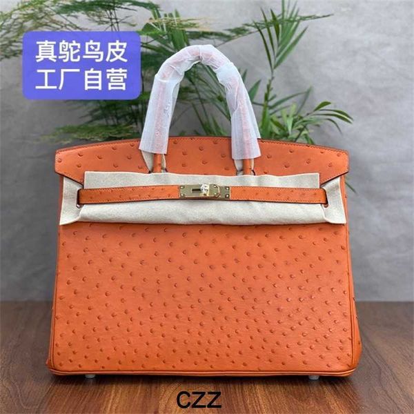 ostrich handbag birkins women bags fenchi women's bag handmade fashion light luxury handmade wax thread sewing 35cm with logo genuine l
ostrich handbag birkins women bags fenchi women's bag handmade fashion light luxury handmade wax thread sewing 35cm with logo genuine l