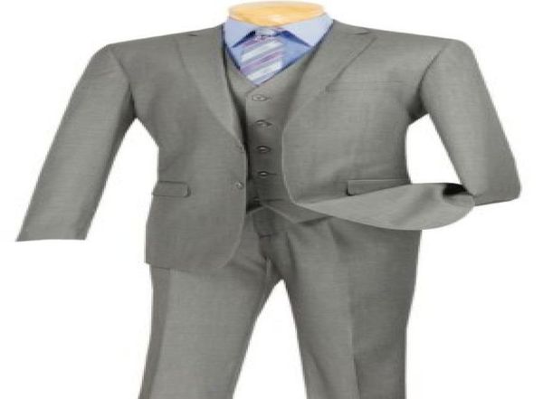 classic highquality mens gray mens office suite and mens groomsmen dress 3 jacket pants vest custom made1055439, White;black
classic highquality mens gray mens office suite and mens groomsmen dress 3 jacket pants vest custom made1055439, White;black
