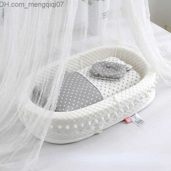 bassinets cradles 3 pieces/set of baby sleeping nests with bedding and a baby cradle with detachable cover z230804
bassinets cradles 3 pieces/set of baby sleeping nests with bedding and a baby cradle with detachable cover z230804