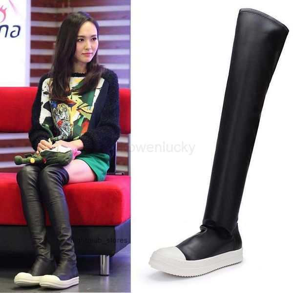 women's skinny owens sneakers ricks casual shoes medium leather muffin owns over the knee boot he6n ownes owenes, Black
women's skinny owens sneakers ricks casual shoes medium leather muffin owns over the knee boot he6n ownes owenes, Black