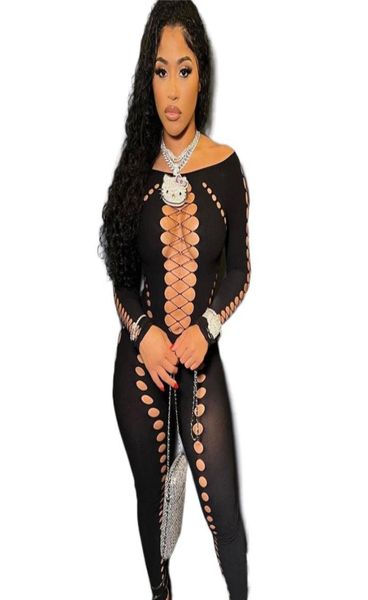 hollow out bodycon black jumpsuit overalls women long sleeve fall clothing5530514, Black;white
hollow out bodycon black jumpsuit overalls women long sleeve fall clothing5530514, Black;white