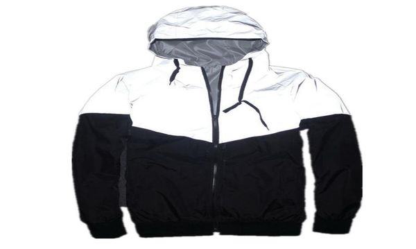 new full reflective jacket men women harajuku windbreaker jackets hooded hiphop streetwear night shiny zipper coats jacke size s9087129, Black;brown
new full reflective jacket men women harajuku windbreaker jackets hooded hiphop streetwear night shiny zipper coats jacke size s9087129, Black;brown