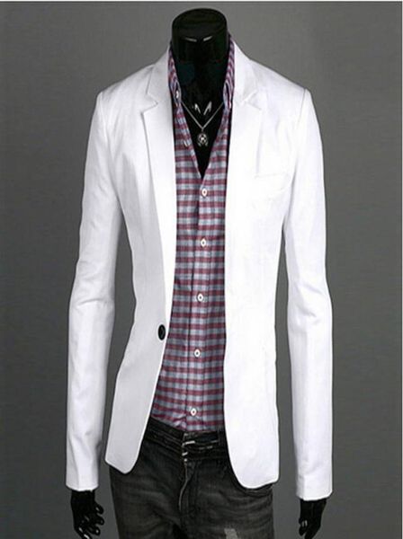 fashion blazer men 2018 new spring autumn clothing candy colors blazer masculino casual slim fit wild terno men039s suit jacket8211871, White;black
fashion blazer men 2018 new spring autumn clothing candy colors blazer masculino casual slim fit wild terno men039s suit jacket8211871, White;black
