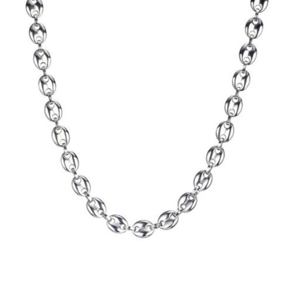 2020 brand design stainless steel jewelry necklace for men women coffee bean shape melon seed chain stainless steel choker gift1744760, Silver
2020 brand design stainless steel jewelry necklace for men women coffee bean shape melon seed chain stainless steel choker gift1744760, Silver