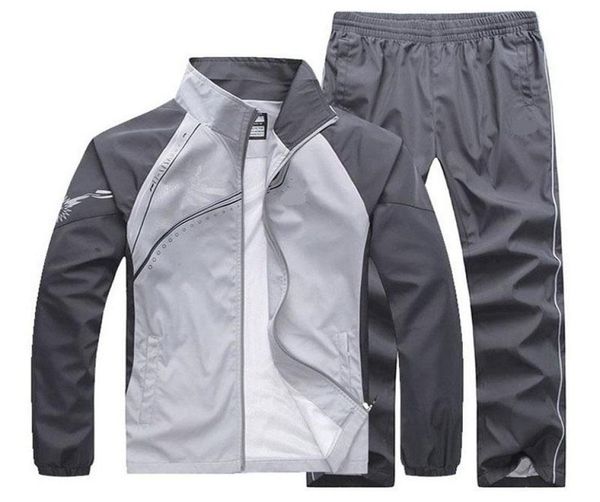 men039s tracksuits set spring autumn men sportswear 2 piece sporting suit jacketpant sweatsuit male clothing tracksuit size 5x2985849, Gray 
men039s tracksuits set spring autumn men sportswear 2 piece sporting suit jacketpant sweatsuit male clothing tracksuit size 5x2985849, Gray