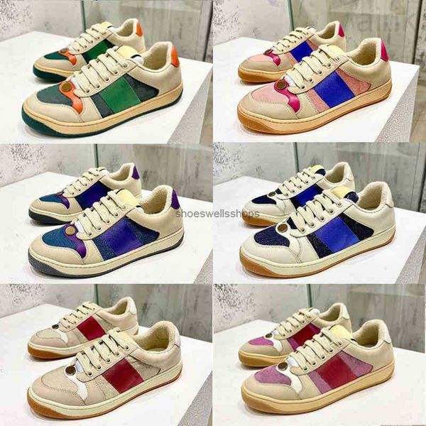 screener sneaker beige butter dirty leather shoes running vintage red and green web stripe luxurys designers sneakers bi-color rubber sole
screener sneaker beige butter dirty leather shoes running vintage red and green web stripe luxurys designers sneakers bi-color rubber sole