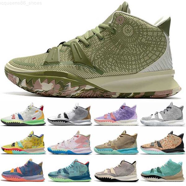 7s mens basketball shoes special-fx pale ivory anime hip hop horus brown green irving 7 trainers outdoor sports sneakers size 40-46, Black
7s mens basketball shoes special-fx pale ivory anime hip hop horus brown green irving 7 trainers outdoor sports sneakers size 40-46, Black
