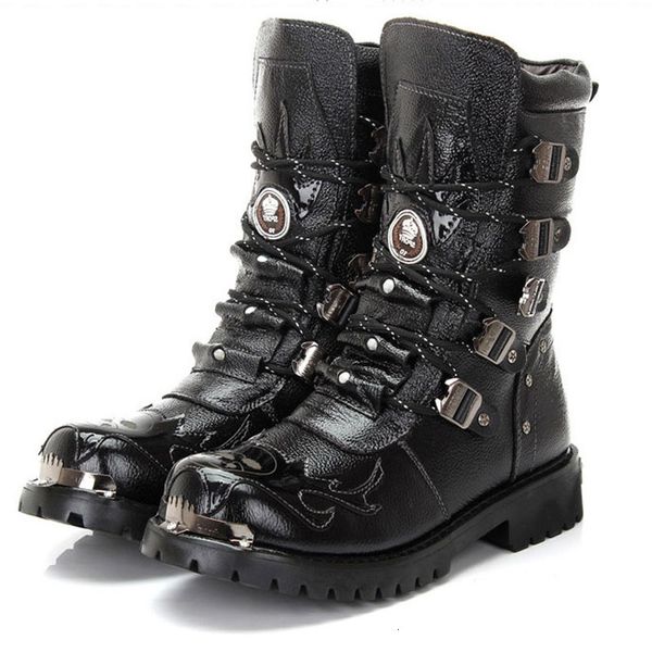boots winter men motorcycle boots fashion mid-calf punk rock punk shoes mens genuine leather black high mens casual boot 38-46 230804
boots winter men motorcycle boots fashion mid-calf punk rock punk shoes mens genuine leather black high mens casual boot 38-46 230804