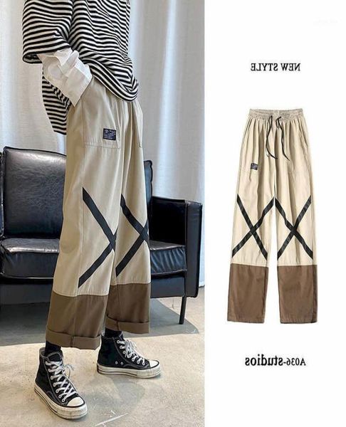 men039s pants straight casual men hong kong style korean large size anklelength cargo trend allmatch wideleg bootcut trouse9084495, Black
men039s pants straight casual men hong kong style korean large size anklelength cargo trend allmatch wideleg bootcut trouse9084495, Black