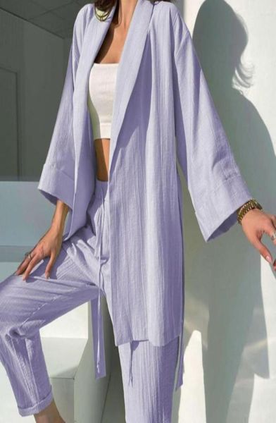 women039s two piece pants 2 pcsset coat trousers suit stylish stretchy waist comfortable autumn shirt set8876872, White
women039s two piece pants 2 pcsset coat trousers suit stylish stretchy waist comfortable autumn shirt set8876872, White