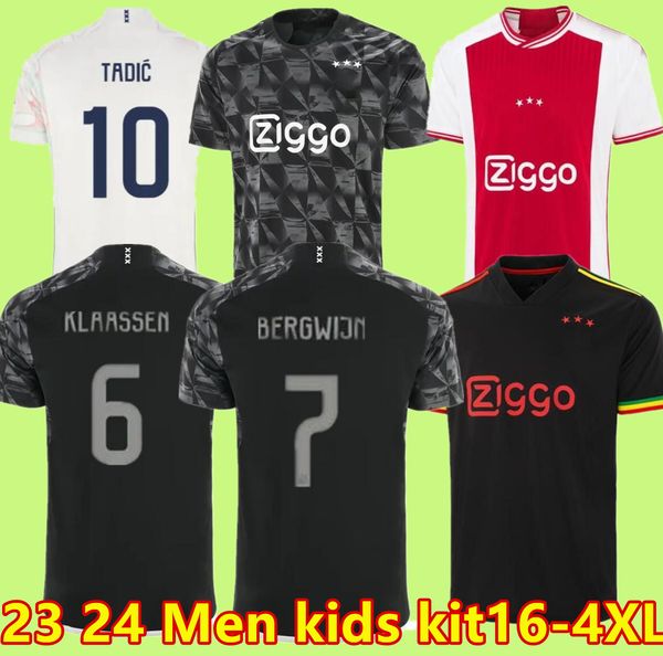 3xl 4xl 23 24 third soccer jerseys tadic brobbey berghuis klaassen bergwijn cruyff 2023 2024 ajaxs home away football shirt men kids kit uni, Black
3xl 4xl 23 24 third soccer jerseys tadic brobbey berghuis klaassen bergwijn cruyff 2023 2024 ajaxs home away football shirt men kids kit uni, Black