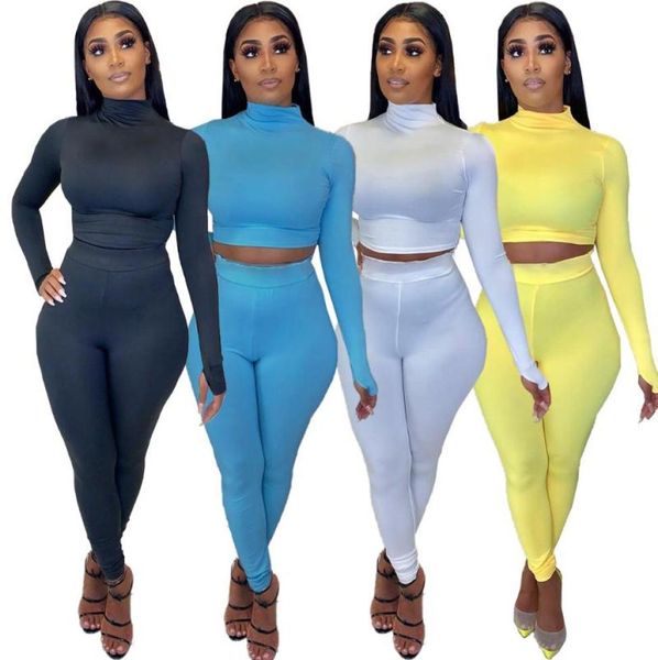 women two piece set long sleeve tshirt high waist crop jogger pants suit tracksuit matching set casual outfit sport solid5057461, Gray
women two piece set long sleeve tshirt high waist crop jogger pants suit tracksuit matching set casual outfit sport solid5057461, Gray