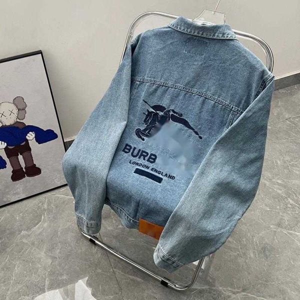 bby clothing men women denim jackets tb war horse embroidery denim coat burb designer jacket mens casual lapel sweatshirt, Black;brown
bby clothing men women denim jackets tb war horse embroidery denim coat burb designer jacket mens casual lapel sweatshirt, Black;brown