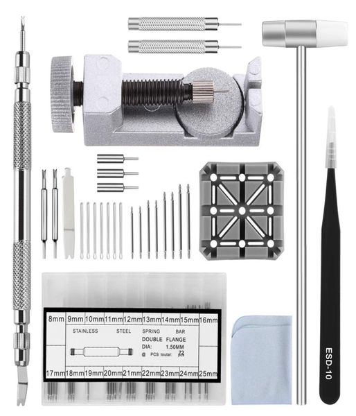 watch band strap tool kit98 in 1 link removerspring bar tool with extra 72pcs pins15pcs cotter pin1pcs holder1pcs head ha6894324, Slivery;golden
watch band strap tool kit98 in 1 link removerspring bar tool with extra 72pcs pins15pcs cotter pin1pcs holder1pcs head ha6894324, Slivery;golden
