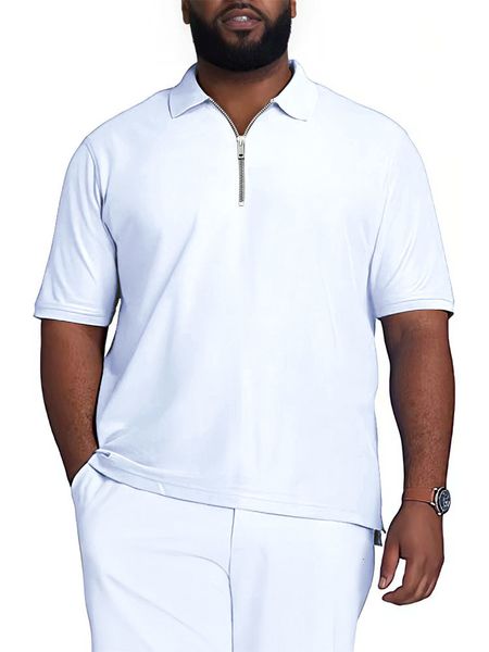 men's polos polo large size men's solid color polo shirt short sleeve turn-down collar zipper polo shirt summer male s-5xl 230804, White;black
men's polos polo large size men's solid color polo shirt short sleeve turn-down collar zipper polo shirt summer male s-5xl 230804, White;black