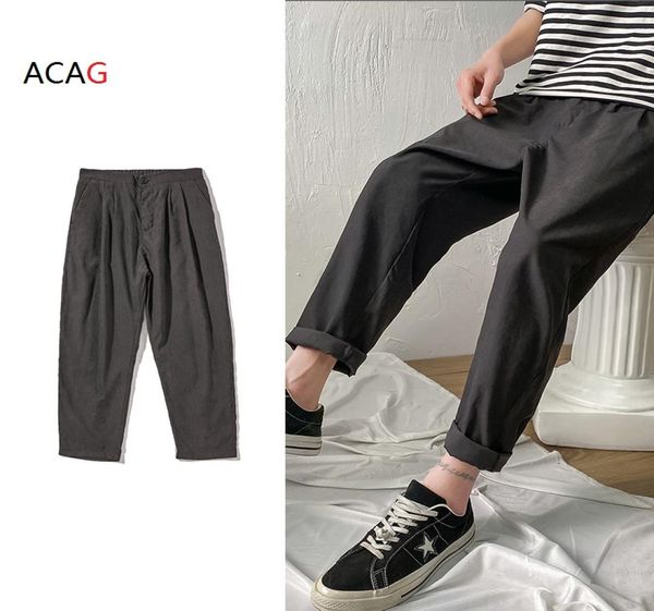 men039s pants summer anklelength harajuku japanese loose comfortable skateboarding trousers1118861, Black
men039s pants summer anklelength harajuku japanese loose comfortable skateboarding trousers1118861, Black