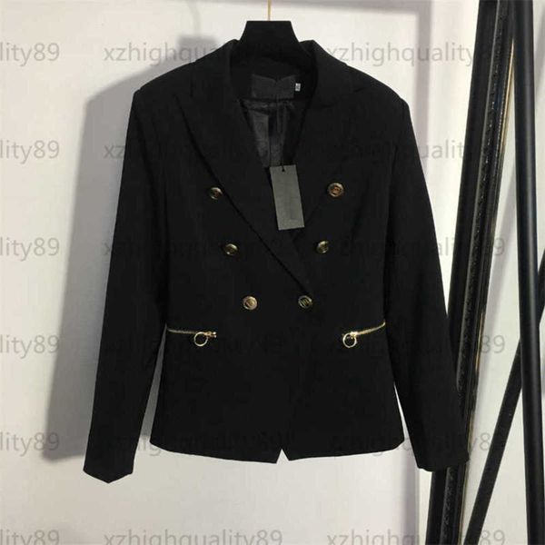 designer womens jackets luxury black blazer women double breasted flap lapel zipper pocket slim fit suit jacket designers blazers for women, Black;brown
designer womens jackets luxury black blazer women double breasted flap lapel zipper pocket slim fit suit jacket designers blazers for women, Black;brown
