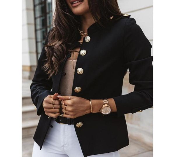 vintage blazer women office jacket streetwear autumn button solid color elegant long sleeved slim breasted small blazer outwear2804258, White;black
vintage blazer women office jacket streetwear autumn button solid color elegant long sleeved slim breasted small blazer outwear2804258, White;black