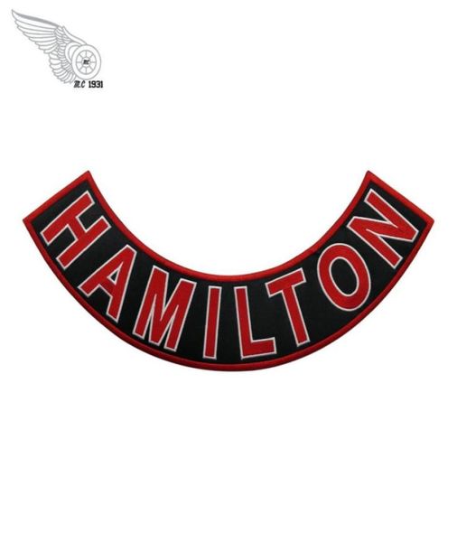red devils hamilton rocker embroidery patches iron on clothing for rider jacket vest custom design73543788397021, Black
red devils hamilton rocker embroidery patches iron on clothing for rider jacket vest custom design73543788397021, Black