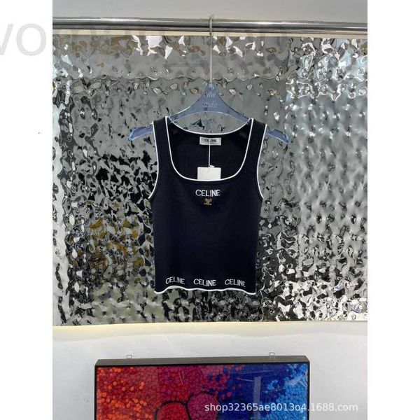 women's tanks & camis designer ce family 23 early spring new big neck style shows leakage and slim clavicle bones, classic metal decora, White
women's tanks & camis designer ce family 23 early spring new big neck style shows leakage and slim clavicle bones, classic metal decora, White
