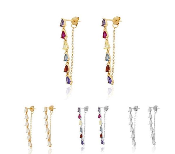 dangle chandelier fine women earrings 2021 trend tassel long hanging earring colored zircon female pink ear stud jewelry accesso8998499, Silver
dangle chandelier fine women earrings 2021 trend tassel long hanging earring colored zircon female pink ear stud jewelry accesso8998499, Silver