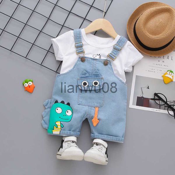 clothing sets denim overalls clothes set for baby boys oneck tshirt shorts 2 piecesset new shortsleeved infant children kids clothing x0803, White
clothing sets denim overalls clothes set for baby boys oneck tshirt shorts 2 piecesset new shortsleeved infant children kids clothing x0803, White