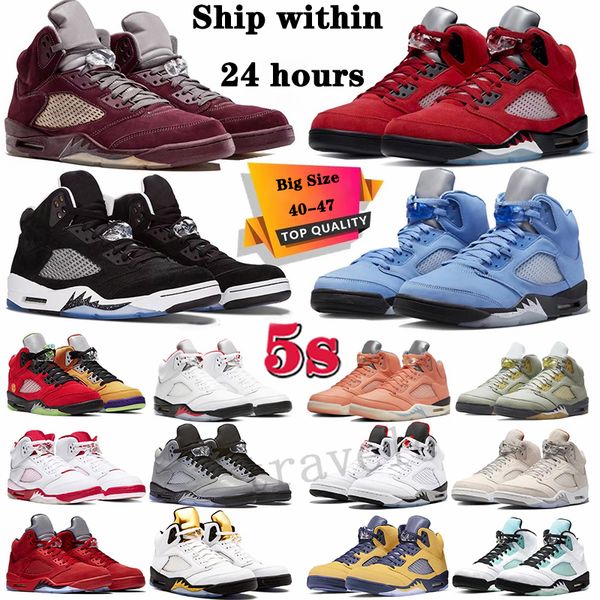 jumpman 5s burgundy basketball shoes men sneakers se craft university blue oreo white cement crimson bliss red suede grey men sports basketb
jumpman 5s burgundy basketball shoes men sneakers se craft university blue oreo white cement crimson bliss red suede grey men sports basketb