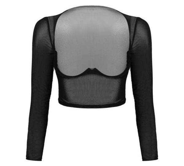 bras sets women exotic tanks seethrough mesh underwire crop open nipples underwear nightwear long sleeve front sheer tshirt 7529815, Red;black
bras sets women exotic tanks seethrough mesh underwire crop open nipples underwear nightwear long sleeve front sheer tshirt 7529815, Red;black