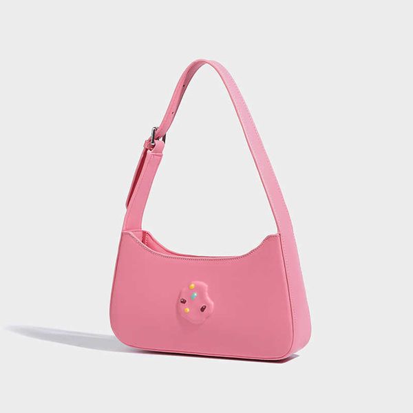 cookie armpit bag hundred shoulder baguette bag women unique design simple ladies handbag 0807
cookie armpit bag hundred shoulder baguette bag women unique design simple ladies handbag 0807