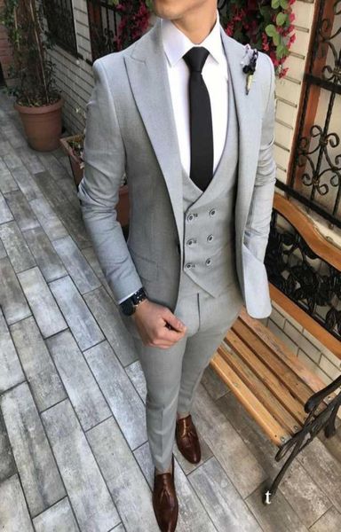 2020 custom made business men light grey wedding groom suit 3 pieces slim fit men tuxedo suit for wedding prom man suit2280753, Black;gray
2020 custom made business men light grey wedding groom suit 3 pieces slim fit men tuxedo suit for wedding prom man suit2280753, Black;gray