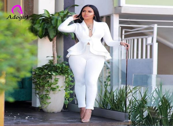 white blazer 2 piece set women winter work wear full sleeve ruffles blazers pencil pants suit two piece set office lady outfits3358731, White;black
white blazer 2 piece set women winter work wear full sleeve ruffles blazers pencil pants suit two piece set office lady outfits3358731, White;black