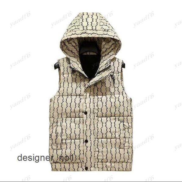 2023 designer's new autumn winter men's down vest printed letters design loose casual hooded and thick sleeveless coat fashion war, Black;white
2023 designer's new autumn winter men's down vest printed letters design loose casual hooded and thick sleeveless coat fashion war, Black;white