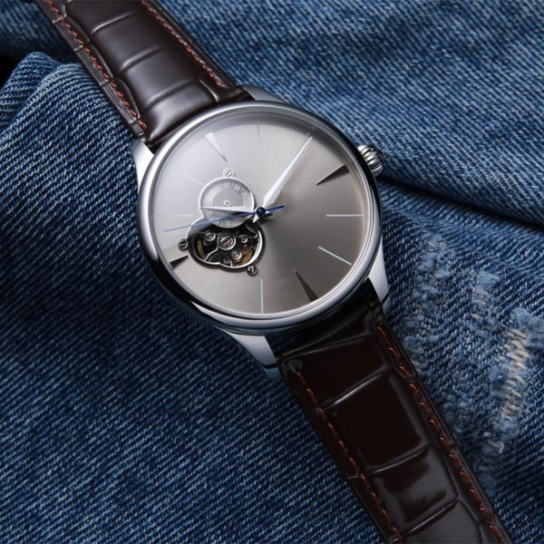 watch mens watch hollow automatic mechanical 42mm leather strap sapphire waterproof design fashion wristwatch montre de luxe, Slivery;brown
watch mens watch hollow automatic mechanical 42mm leather strap sapphire waterproof design fashion wristwatch montre de luxe, Slivery;brown