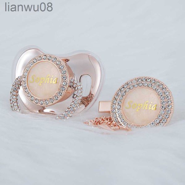pacifiers# miyocar personalized name rose gold all bling pacifier and clip set unique design new born gift pgraphy no for daily use x0804
pacifiers# miyocar personalized name rose gold all bling pacifier and clip set unique design new born gift pgraphy no for daily use x0804