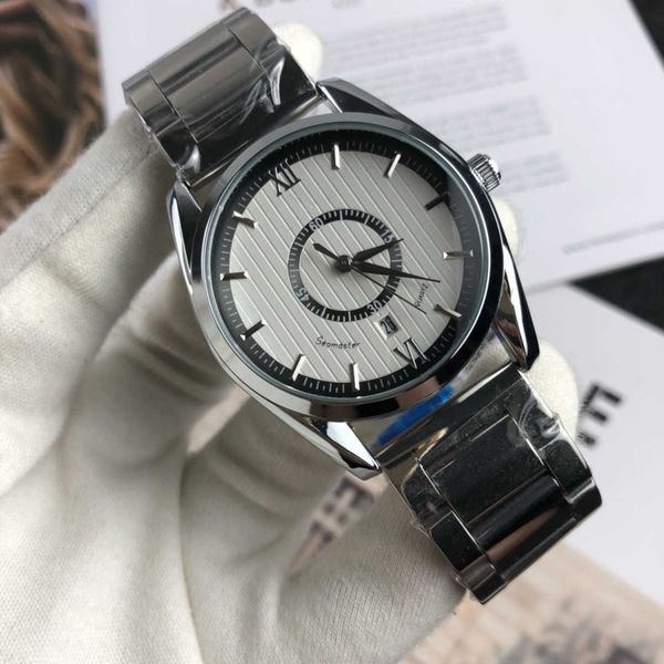 watches quartz watch oujia men's quartz three needle calendar steel band accessories watch selling style, Silver
watches quartz watch oujia men's quartz three needle calendar steel band accessories watch selling style, Silver