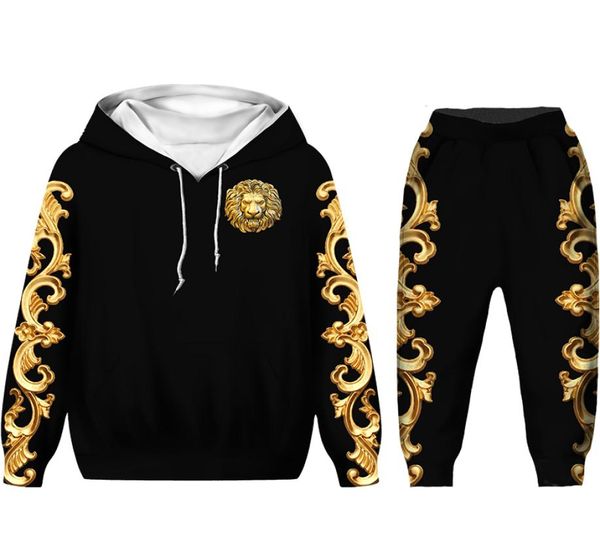 autumn and winter tracksuits two piece set 3d lion print mens hoodies sweat pants sportswear suits fashion men sweatshirt sets tra8144946, Gray
autumn and winter tracksuits two piece set 3d lion print mens hoodies sweat pants sportswear suits fashion men sweatshirt sets tra8144946, Gray