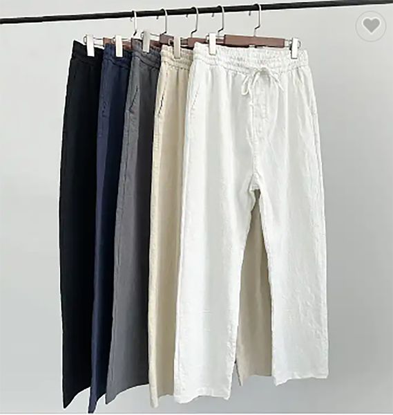 men's long pants loose lightweight casual summer yoga beach casual linen trousers, Black;yellow
men's long pants loose lightweight casual summer yoga beach casual linen trousers, Black;yellow