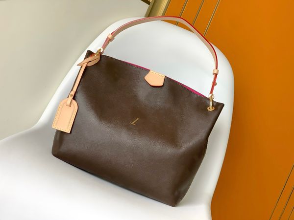 elegant classic flower shoulder bag graceful designer handbag leather old flower brown brown checker handbag magnetic sealing zipper inner p
elegant classic flower shoulder bag graceful designer handbag leather old flower brown brown checker handbag magnetic sealing zipper inner p