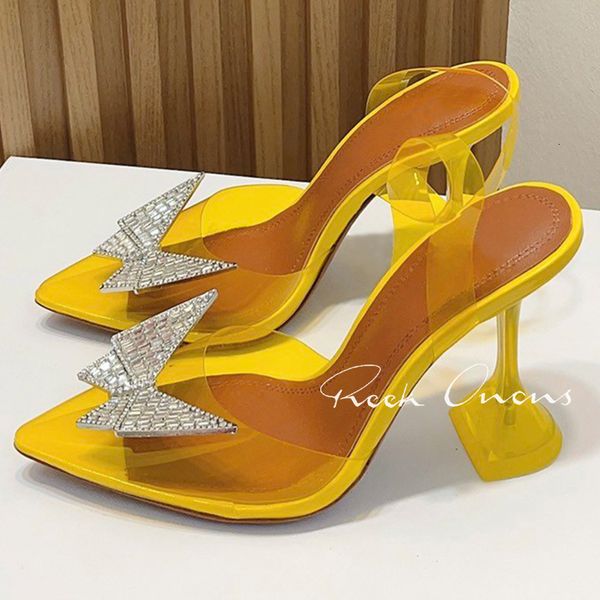 slippers female sandals 2023 summer clear pve design open toe banquet high heel sandal exquisite metal decor pointed ladies pumps 230803, Black
slippers female sandals 2023 summer clear pve design open toe banquet high heel sandal exquisite metal decor pointed ladies pumps 230803, Black