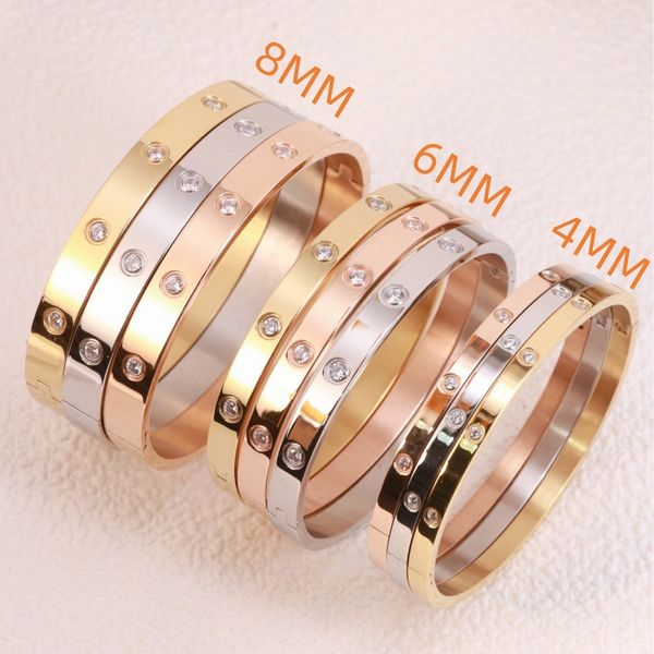 bangle luxury cubic zirconia bracelets couple luxuxy jewelry stainless steel bangles for women love gift 230803, Black
bangle luxury cubic zirconia bracelets couple luxuxy jewelry stainless steel bangles for women love gift 230803, Black