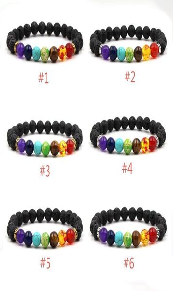7 chakra healing beaded bracelet black natural lava stone essential oil diffuser bracelet jewelry for women men3378379
7 chakra healing beaded bracelet black natural lava stone essential oil diffuser bracelet jewelry for women men3378379