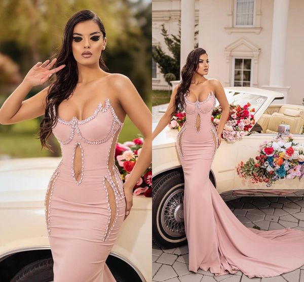 dubai arabic blush pink plus size mermaid evening dresses long for women sweetheart crystals beaded birthday prom celebrity pageant formal o, Black;red
dubai arabic blush pink plus size mermaid evening dresses long for women sweetheart crystals beaded birthday prom celebrity pageant formal o, Black;red