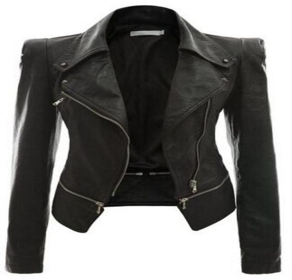 new women039s leather faux leather jacket long sleeve women outwear leather coat motorcycle jackets fall winter clothing p689450827049227, Black
new women039s leather faux leather jacket long sleeve women outwear leather coat motorcycle jackets fall winter clothing p689450827049227, Black