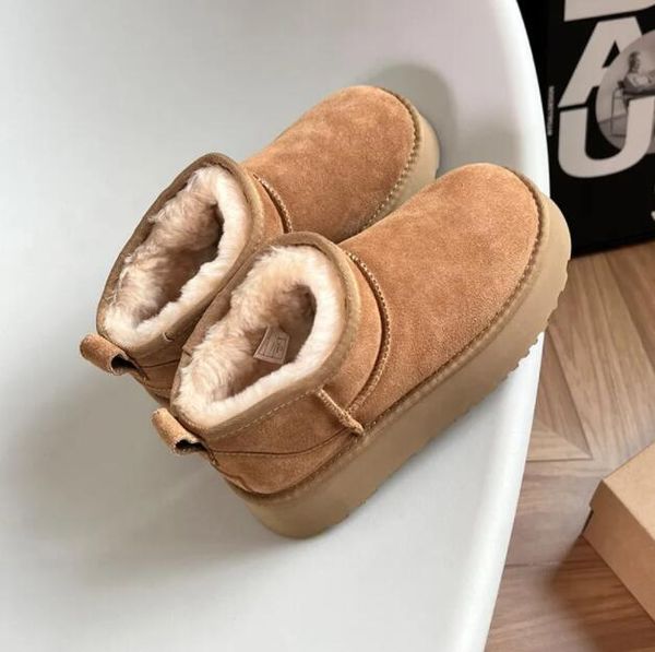 f23 classics ultra mini platform boots fur slides sheepskin shearling tazz new mules women men boot slip-on shoes suede upper fall winter ta, Black
f23 classics ultra mini platform boots fur slides sheepskin shearling tazz new mules women men boot slip-on shoes suede upper fall winter ta, Black
