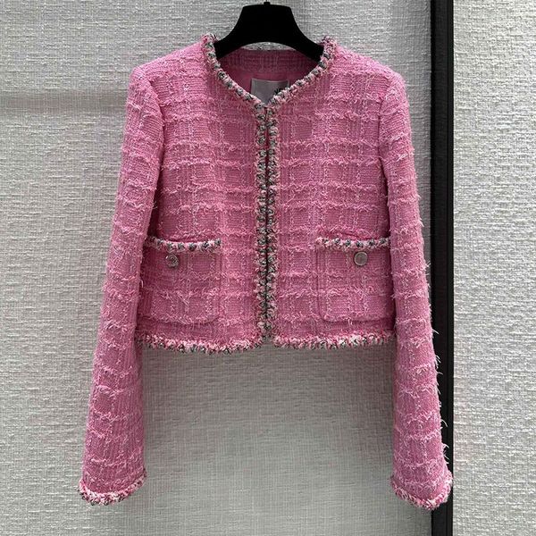 designer jacket autumn/winter new coats designer women handmade woven band wrapped pink short coat 8, Black;brown
designer jacket autumn/winter new coats designer women handmade woven band wrapped pink short coat 8, Black;brown