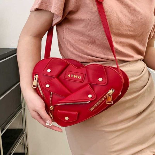 niche design clothes bags autumn and winter new ladies fashion design hundred crossbody bags heart shaped bag women's bags 0809
niche design clothes bags autumn and winter new ladies fashion design hundred crossbody bags heart shaped bag women's bags 0809