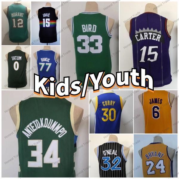 youth james doncic basketball jersey devin booker 12 ja bryant morant 3 iverson throwback jersey black ball vince carter jayson tatum green, Black;red
youth james doncic basketball jersey devin booker 12 ja bryant morant 3 iverson throwback jersey black ball vince carter jayson tatum green, Black;red