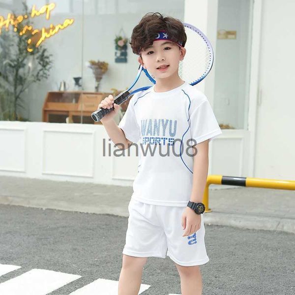 clothing sets tennis tracksuit for kids clothes summer short sleeved suits boys two piece set 4y12y children's sports sets boy tshirtsh, White
clothing sets tennis tracksuit for kids clothes summer short sleeved suits boys two piece set 4y12y children's sports sets boy tshirtsh, White