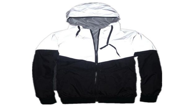 new full reflective jacket men women harajuku windbreaker jackets hooded hiphop streetwear night shiny zipper coats jacke size s9134293, Black;brown
new full reflective jacket men women harajuku windbreaker jackets hooded hiphop streetwear night shiny zipper coats jacke size s9134293, Black;brown